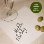 Hello Thirty | 30th Birthday Napkins