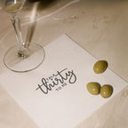 Talk Thirty to Me | Custom 30th Birthday Napkins