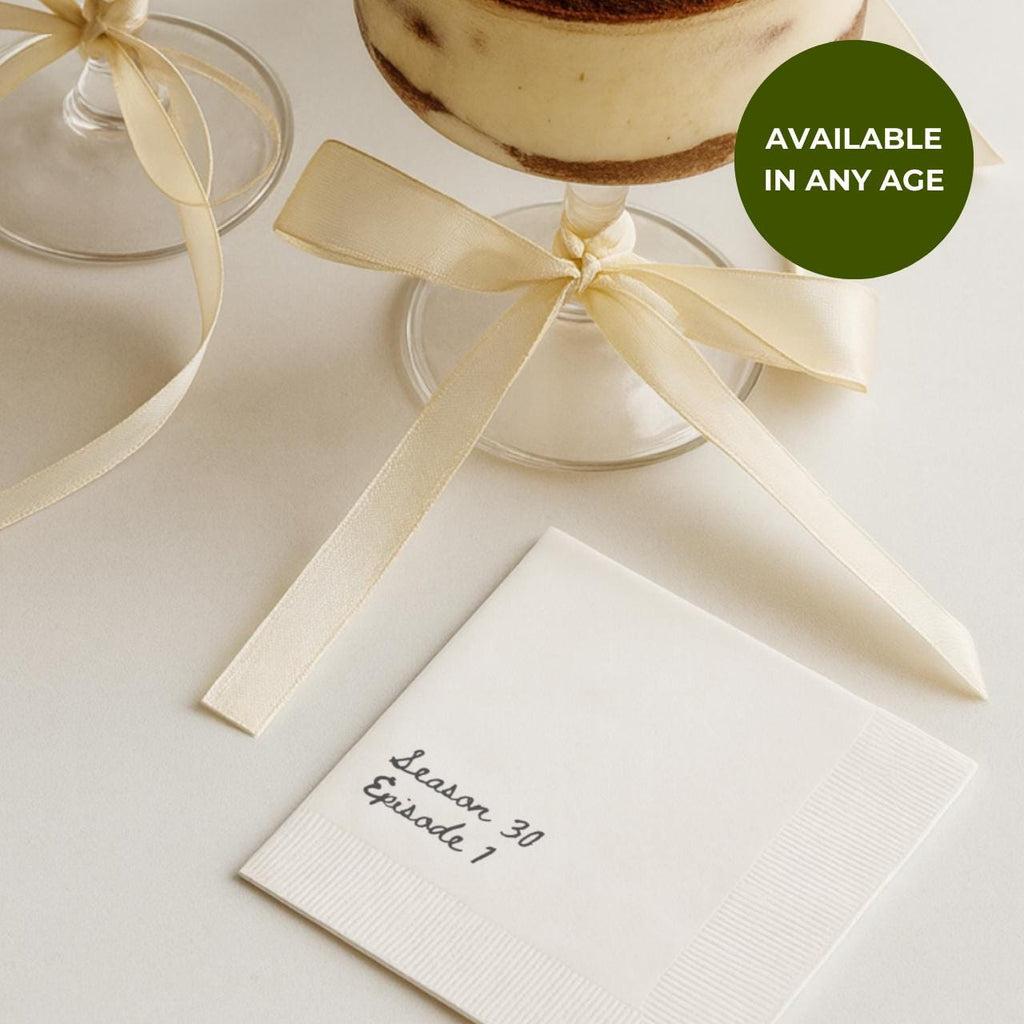 Season 30, Episode 1 | 30th Birthday Napkins