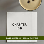 Chapter 30 | Custom 30th Birthday Napkins