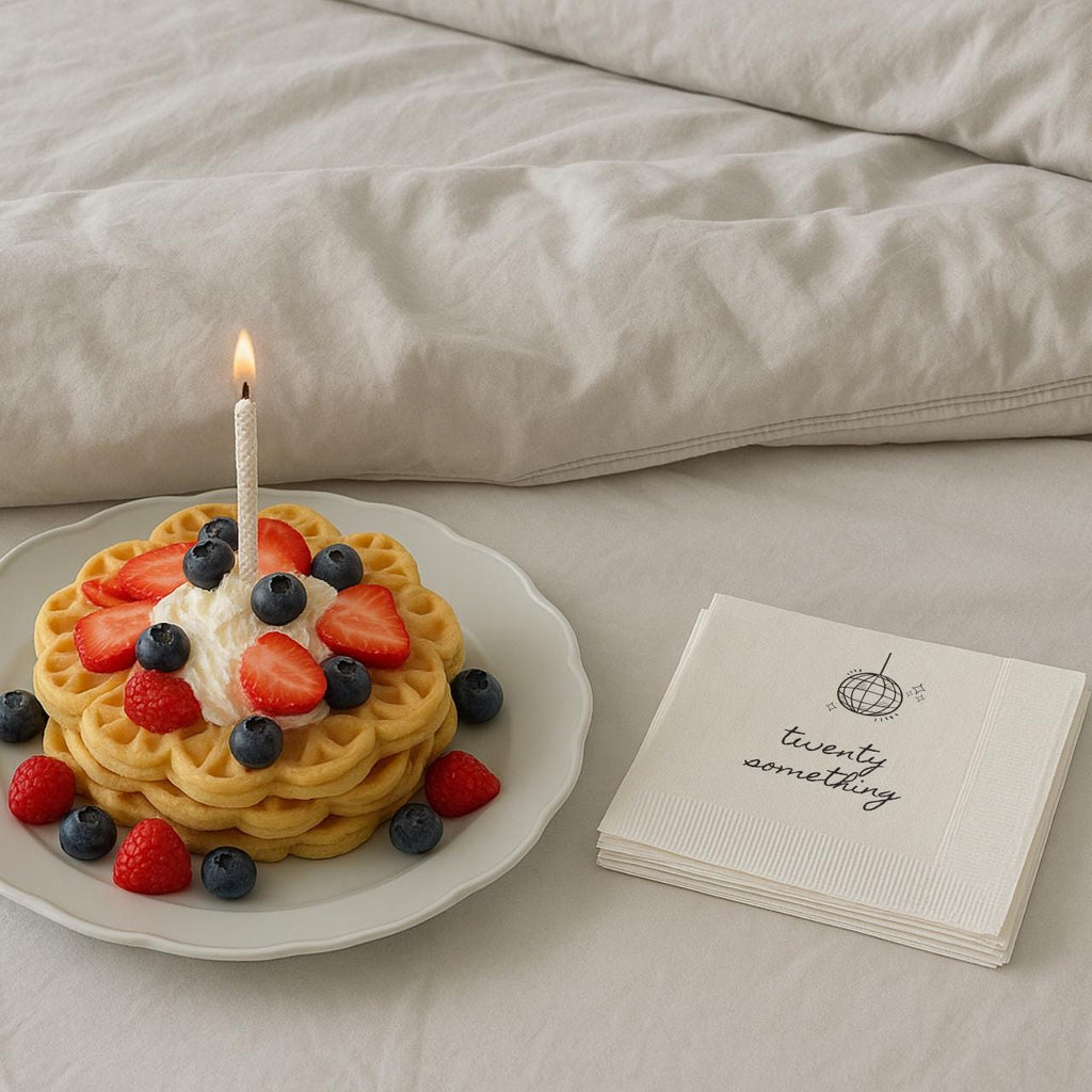 Twenty Something | Funny Birthday Napkins