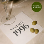 Vintage 1996 | Personalized 30th Birthday Napkins