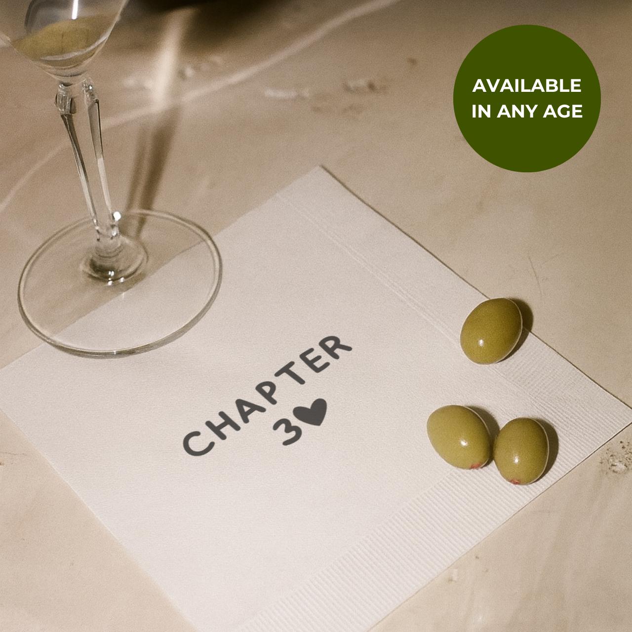 Chapter 30 | Custom 30th Birthday Napkins