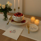 Cheers to 30 Years | Personalized 30th Birthday Napkins