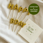 50 and Fabulous | Personalized 50th Birthday Napkins