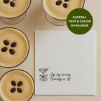 Sip Sip Hooray | Personalized 50th Birthday Napkins
