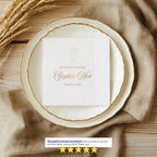 The Baptism of Our Girl | Name & Date | Personalized Baptism Napkins