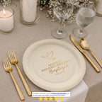 Dove | Name & Date | Personalized Baptism Plates