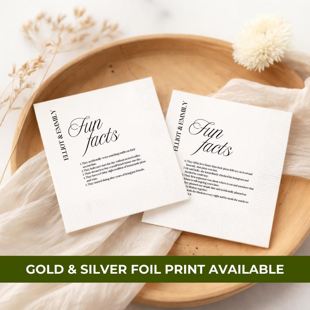 Fun Facts | Wedding Napkins
