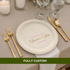 The Baptism of Our Girl | Name & Date | Personalized Baptism Plates