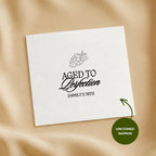 Aged to Perfection | Birthday Napkins