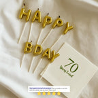 70 Years Loved | Personalized 70th Birthday Napkins