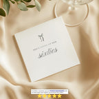 She's Tying Up Her sixties | Personalized 70th Birthday Napkins