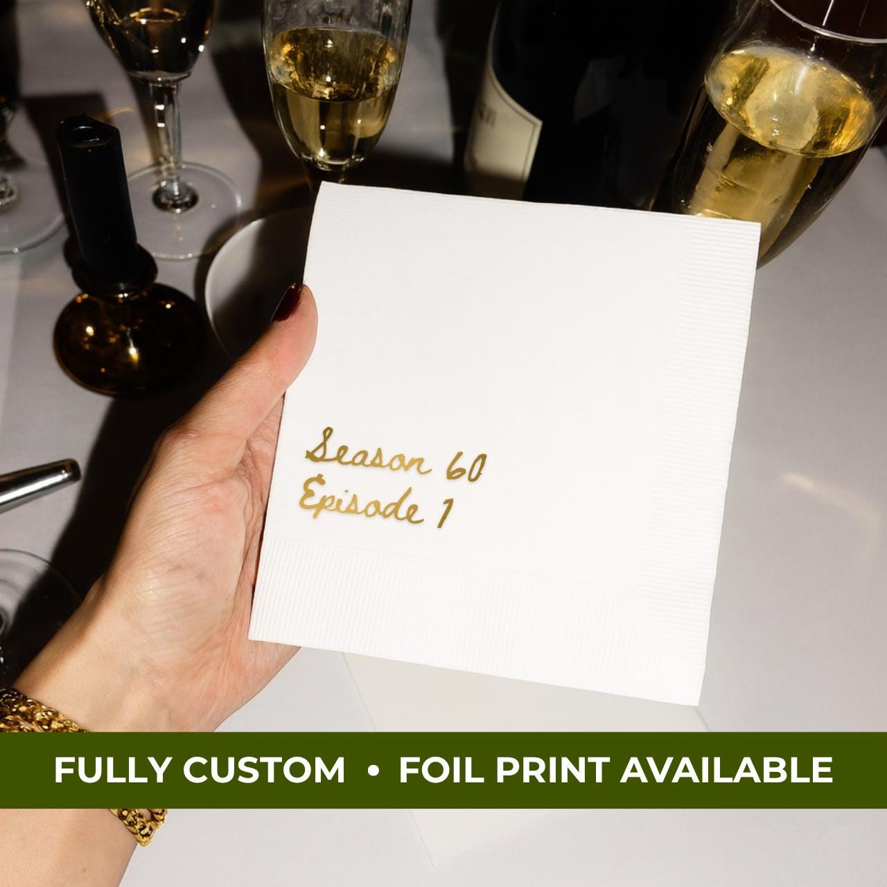 Season 60, Episode 1 | 60th Birthday Napkins