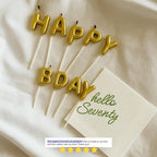 Hello Seventy | Personalized 70th Birthday Napkins