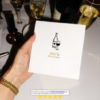 Your Name With Wine | Personalized 70th Birthday Napkins