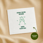 Officially Too Cool for School | Graduation Napkins