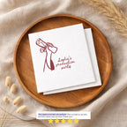 Diploma in Hand | Name & Class Year | Personalized Graduation Napkins