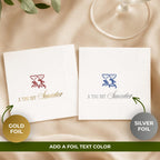 A Tini Bit Smarter | Custom Graduation Napkins