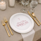 God Bless Classic | Name & Date | Personalized Baptism Plates