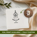 Drinks on Me Pet Portrait | Custom Pet Napkins