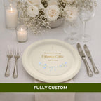 Bluebell Bow | Name & Date | Personalized Baptism Plates