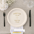 Forever His Child | Custom Wording | Personalized Baptism Plates