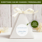All For His Glory | Name & Date | Personalized Baptism Stickers