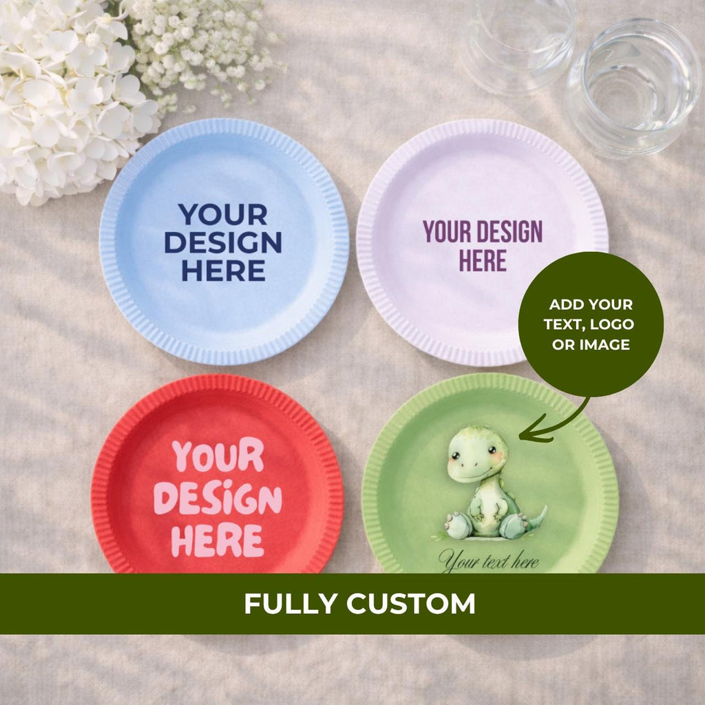Your Design Here | Custom Paper Plates