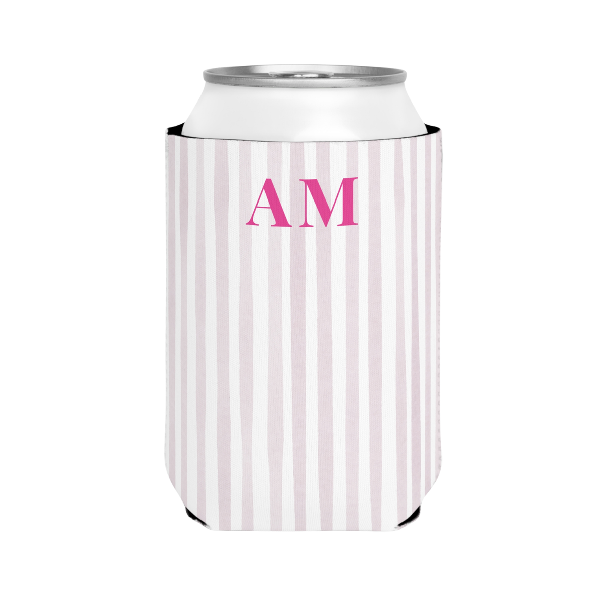 Monogram Initials bachelorette can cooler personalized with initials