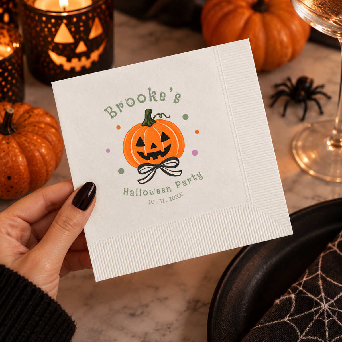 Make it shine with a metallic foil